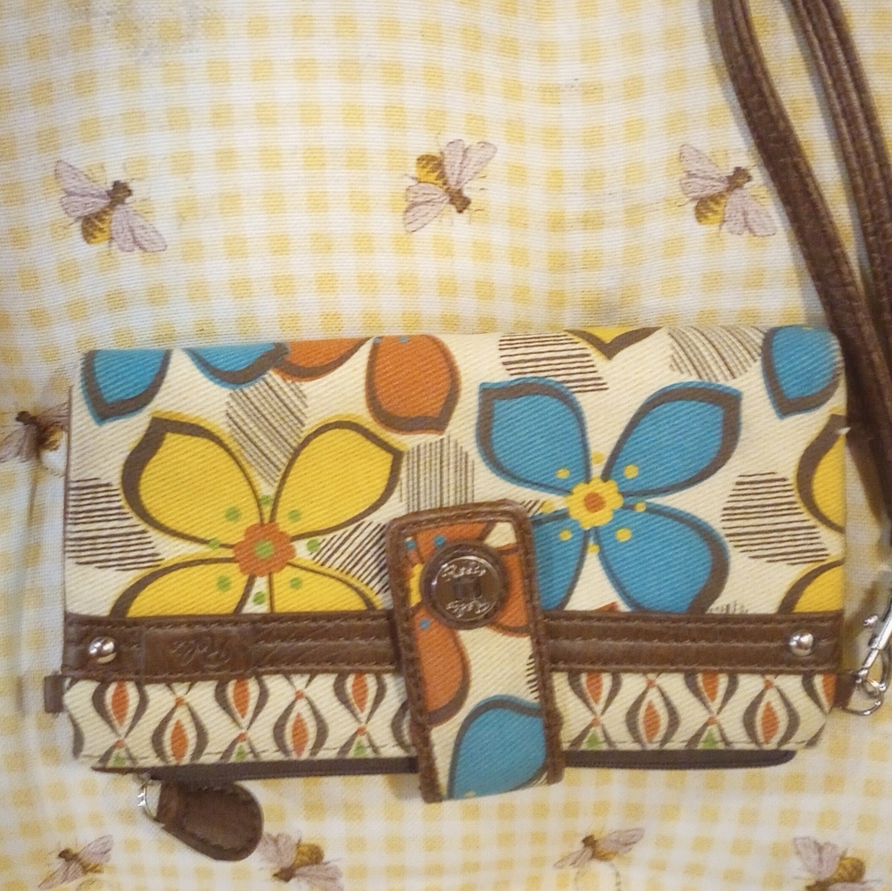 Colorful Floral Relic Wallet